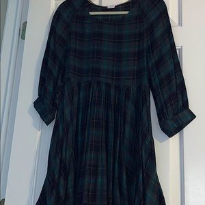 Urban Outfitters Plaid Tunic Dress